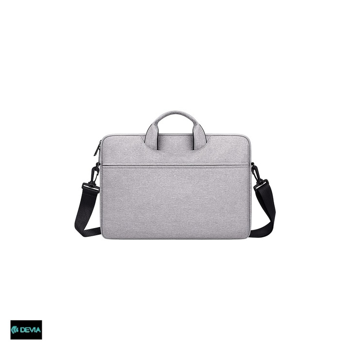 Geanta laptop Devia Justyle 13.3", Gri