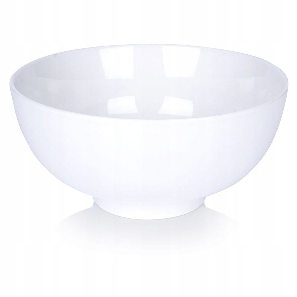 Excellent Houseware Bol de porțelan Diametru Inaltime Alb, 1,6 litri