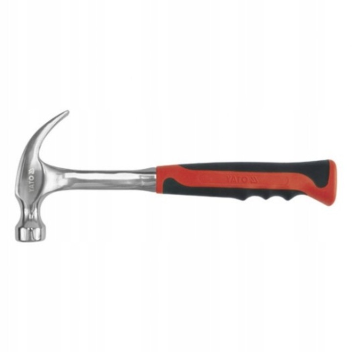Ciocan Yato 600g, monolit, pentru tamplarie, cu gheara