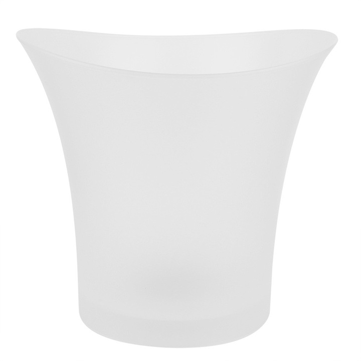 Carmdering EMAGFP-BSTY00126534-A LED jégkockatartó, többszínű világítás, áttetsző fehér, 5 L