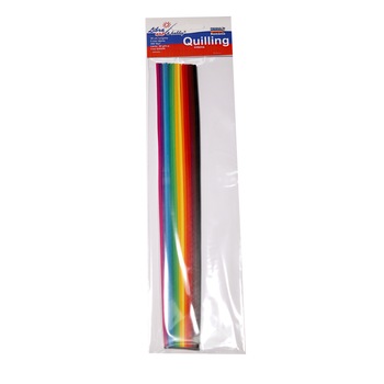 Hartie quilling 15 culori intense 30 cm lungime 5 mm latime 300 fasii 80 grame Hartie quilling 15 culori intense 30 cm lungime 5 mm latime 300 fasii 80 grame