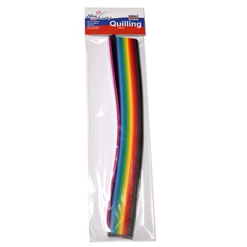 Hartie quilling 15 culori intense 30 cm lungime 10 mm latime 300 fasii 80 grame Hartie quilling 15 culori intense 30 cm lungime 10 mm latime 300 fasii 80 grame