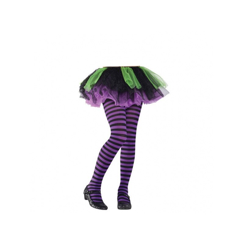 Dress pentru copii, Amscan 844754-55, mov cu dungi negre