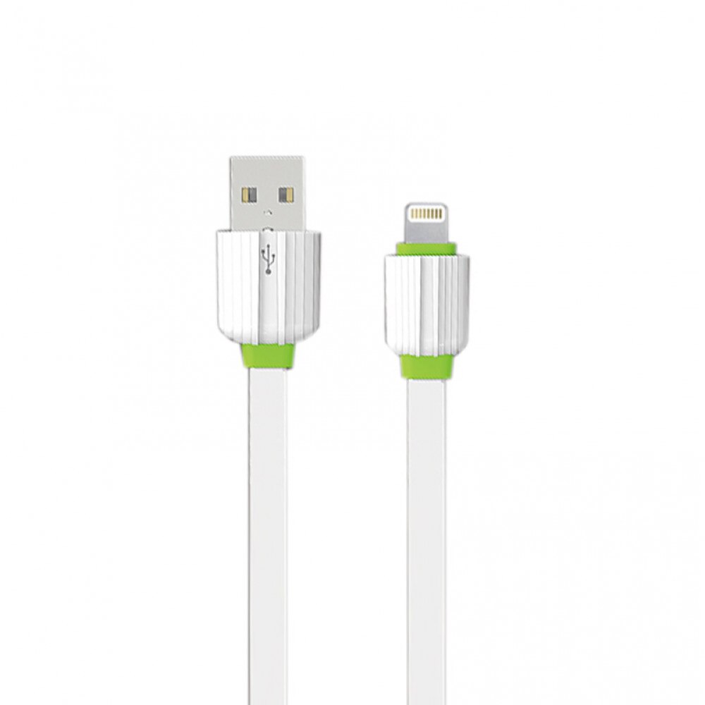 Cablu Lightning date- incarcare compatibil telefon iPhone 5/6/7/8, EMY, plat, 1m,