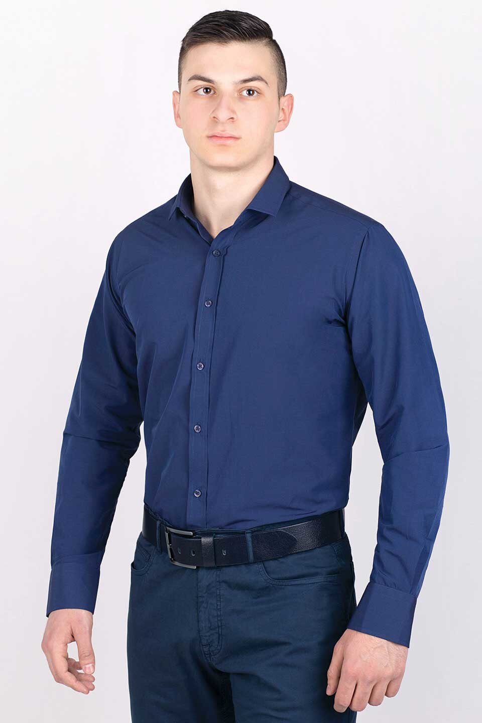 Camasa pentru barbati STYLER, model 21217, albastru, Albastru