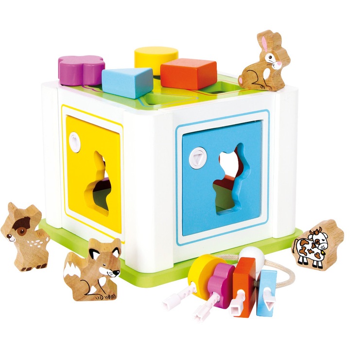 Cub de sortare cu chei, Legler Small Foot