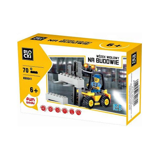 Joc Constructie Blocki - Motostivuitor 70 piese