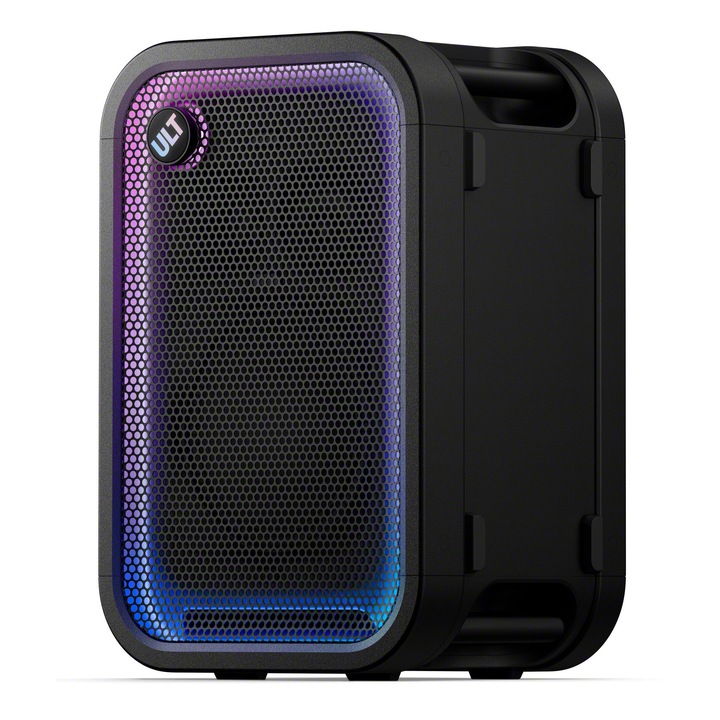 Sistem audio portabil JBL Partybox Club 120, 160W RMS, Baterie detasabila, IPX4, Auracast, AI Sound Boost, Alb