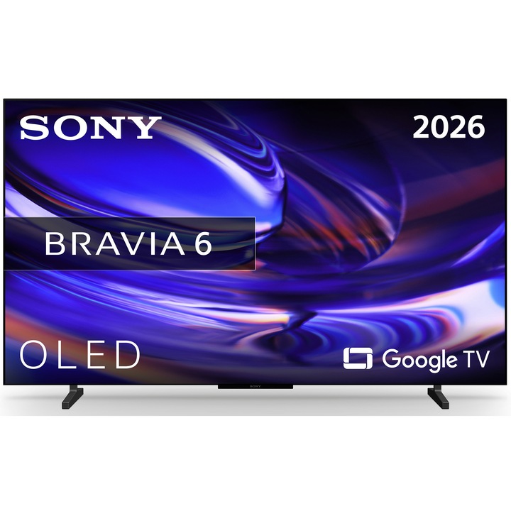 Televizor Sony BRAVIA 6 OLED 48A65, 121 cm, Smart Google TV, 4K Ultra HD, 120Hz, Clasa G (Model 2026)