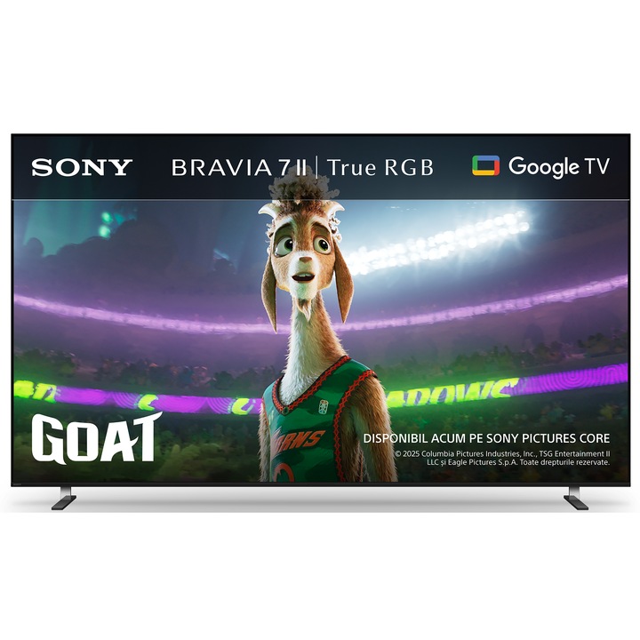 Televizor Sony BRAVIA XR 7 II True RGB LED 98XR75M2, 248 cm, Smart Google TV, 4K Ultra HD, 120Hz, Clasa C (Model 2026)