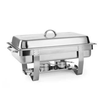Chafing dish Gastronorm GN 1/1, inox, 9lt, 585x385x(H)315 mm, Hendi Fiora Chafing dish Gastronorm GN 1/1, inox, 9lt, 585x385x(H)315 mm, Hendi Fiora