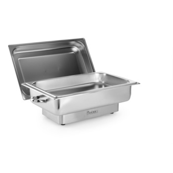 Chafing dish electric GN 1/1, 9lt, inox, termostat 0-100 gr C, 1000W, 615x355x280 mm, Model Hendi 'Pollina' Chafing dish electric GN 1/1, 9lt, inox, termostat 0-100 gr C, 1000W, 615x355x280 mm, Model Hendi 'Pollina'