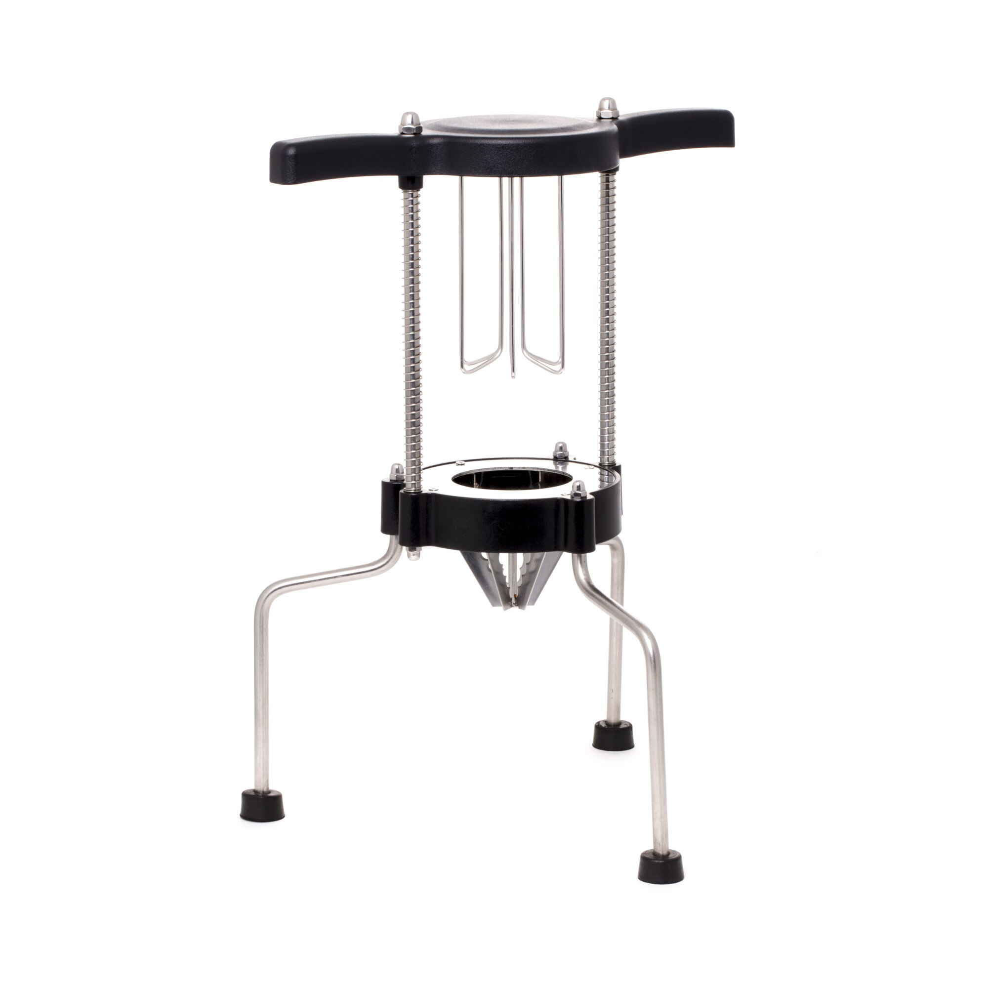 Feliator profesional pentru rosii si fructe moi, 6 lame zimtate din inox, Hendi, picioare robiste cu suport anti-alunecare