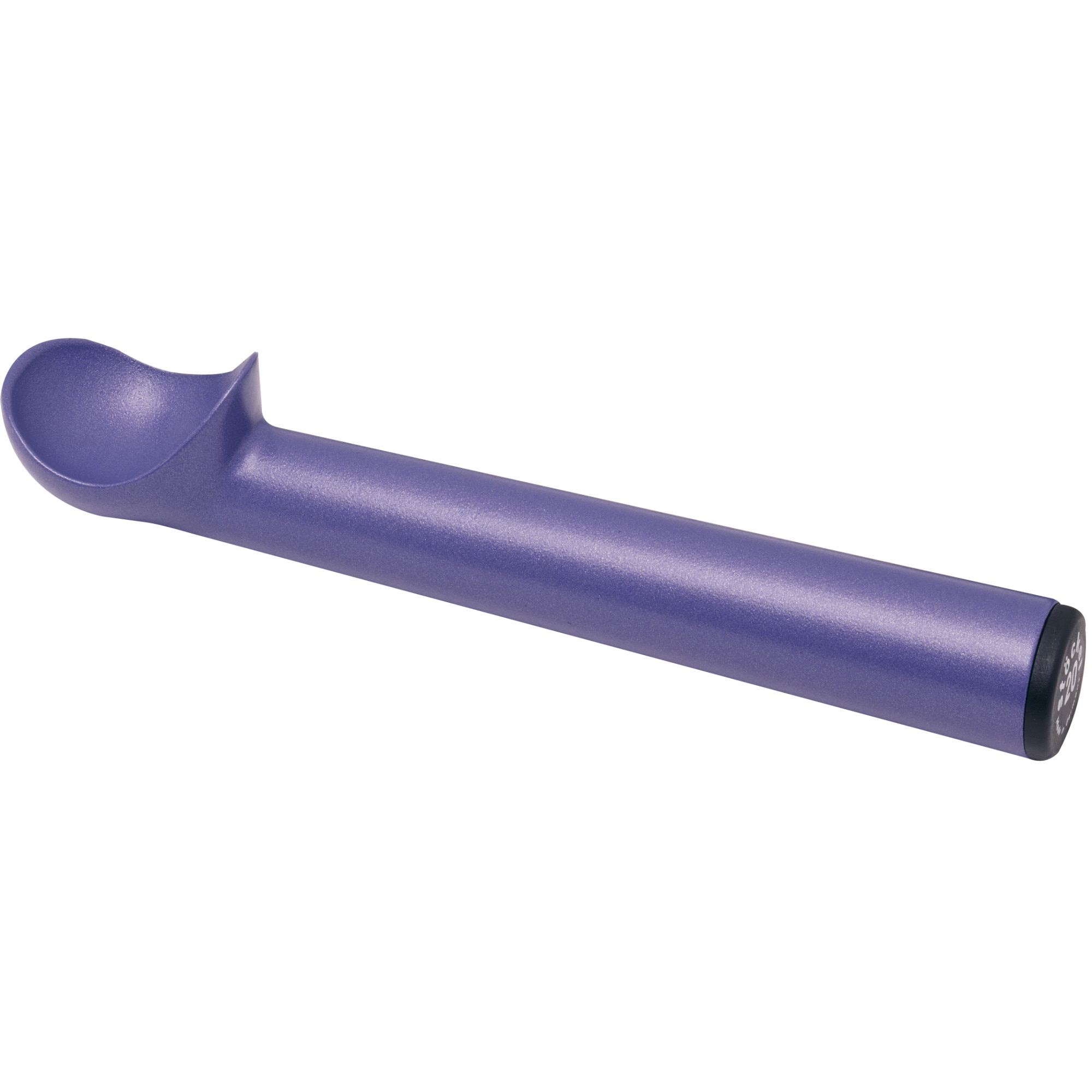Lingura Hendi pentru inghetata, Stoeckel, aluminiu, cu strat de ceramica si maner extra lung 1/30 - 49x170 mm