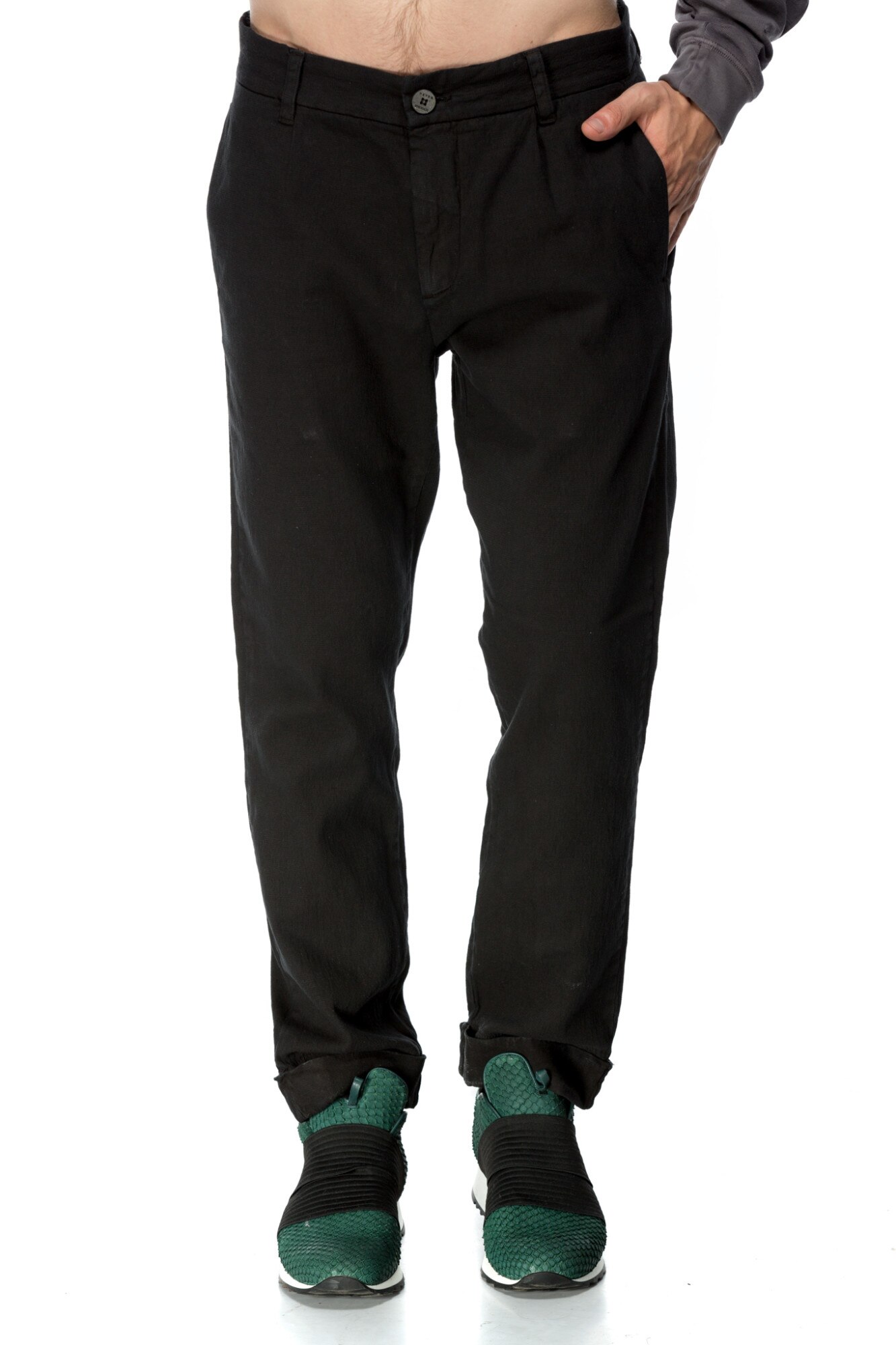 Pantaloni Hayden, CuAnna, Negru