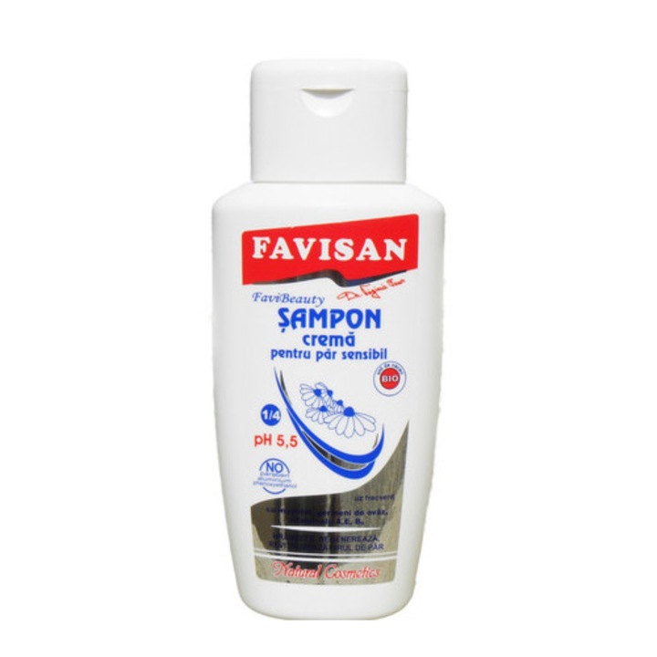 Sampon crema pt.par sensibil favibeauty 200ml favisan