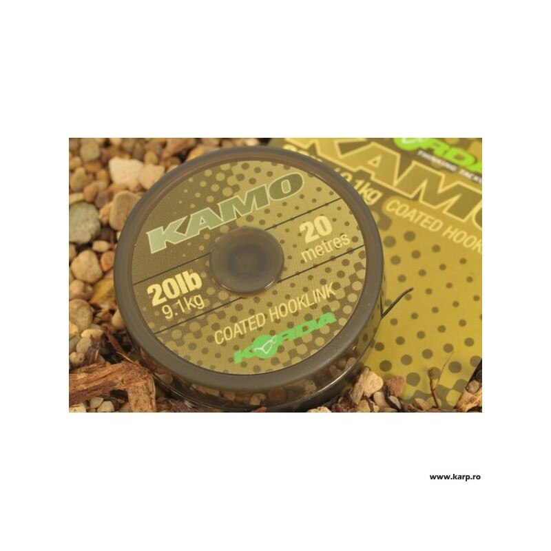 Fir Textil Korda Kamo Coated 20m 15 lbs