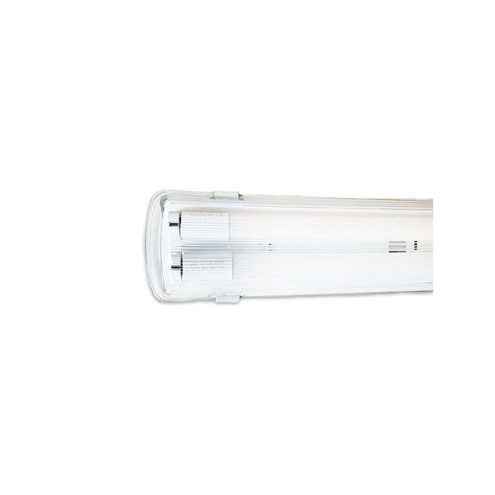 LED тяло FULL 852 2*18w, Led тръба 120 cm включена, Външен ip65, 6500k, Защита от влага