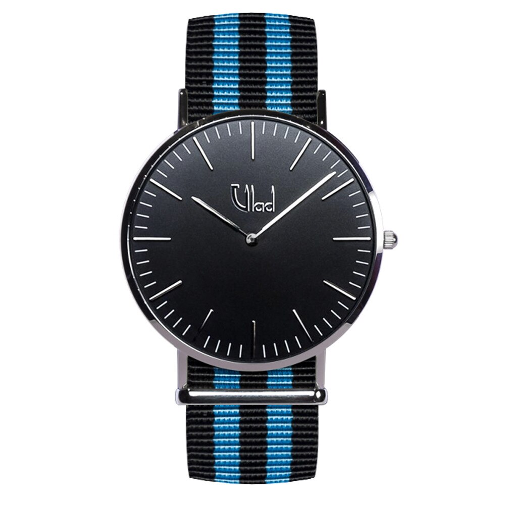 Ceas Vlad Horologes Vertor Black 02, Ecran safir, Curea interschimbabila