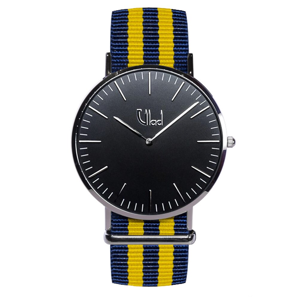 Ceas Vlad Horologes Vertor Black 05, Ecran safir, Curea interschimbabila