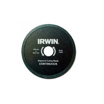 Disc diamantat continuu pentru taiere gresie si faianta 230 mm - 22,2, brand IRWIN Disc diamantat continuu pentru taiere gresie si faianta 230 mm - 22,2, brand IRWIN