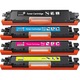 4 db XL prémium toner és tinta CF350A–CF353A (PN 94E2L7TF) készlet, kompatibilis HP CP1025/CP1025nw/MFP M175 készülékekkel, fekete/cián/sárga/magenta, 4 darab