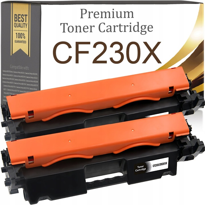 Toner kompatibilis Premium Toner & Ink CF230X XL (OV7ND1M9), fekete, 2 db-os szett, 4000 oldal/toner (8000 oldal/szett)