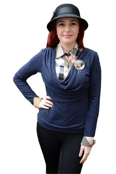 Camasa rafinata pentru tineret , D&J Exclusive, Albastru marin Camasa rafinata pentru tineret , D&J Exclusive, Albastru marin