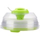 Deshidrator de alimente Saturn ST-FP0113, 350 W, 6 tavi, Transparent/Verde