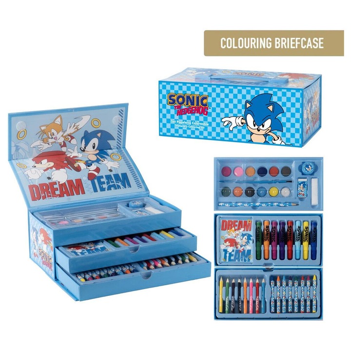 Несесер за оцветяване Sonic the Hedgehog