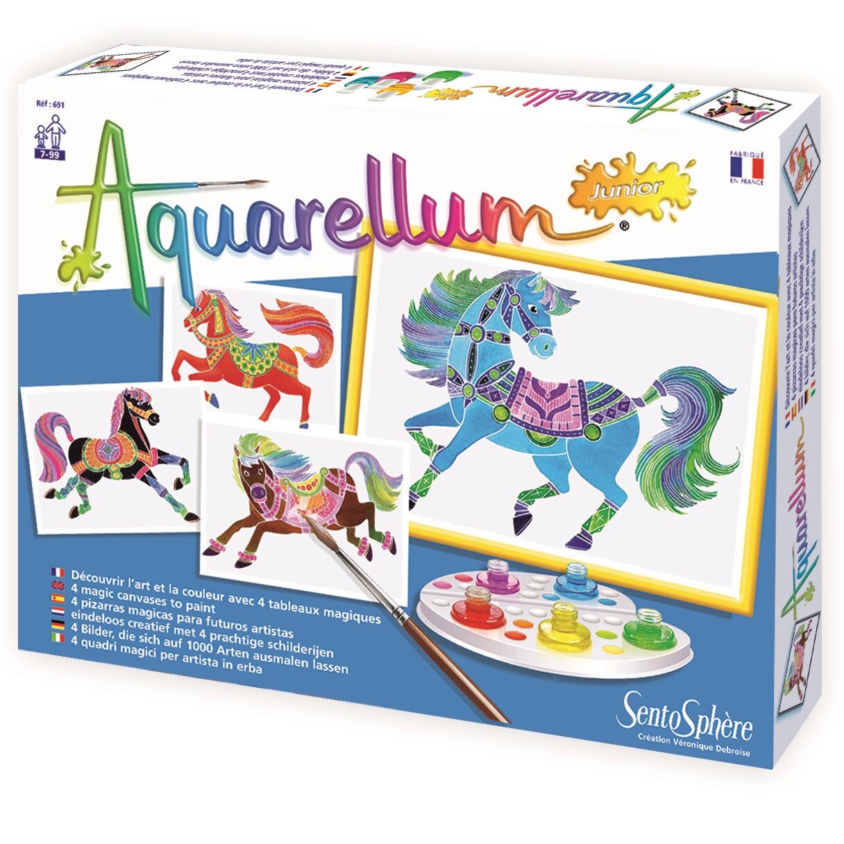 Set pictura Aquarellum Junior - Cai