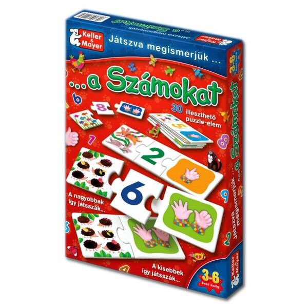 Puzzle educativ-Sa cunoastem numerele