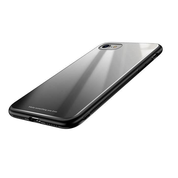 Husa iPhone 7 Neagra HOCO Vitreous Shadow Series