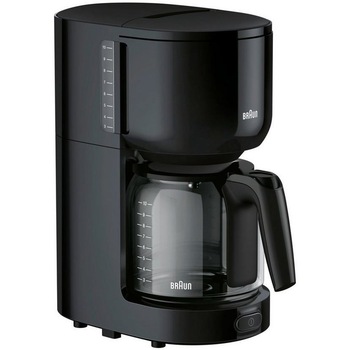 Cafetiera Braun PurEase KF3120BK, 1000 W, 1.25 L, Negru Cafetiera Braun PurEase KF3120BK, 1000 W, 1.25 L, Negru