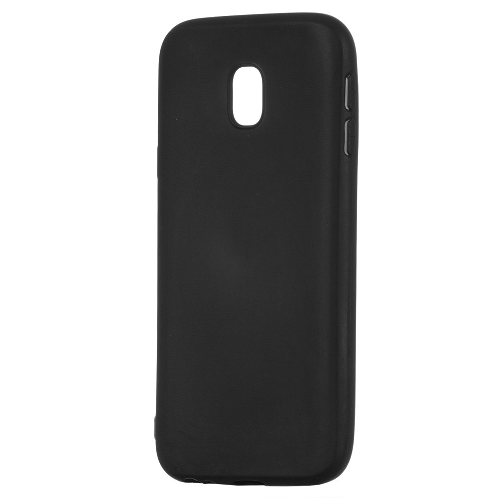 Husa Samsung Galaxy J3 2017 - Silicon textura Soft, Aspect mat, Neagra