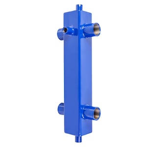 Butelie egalizare / separator hidraulic Ecosmart, 1 circuit, racorduri 11/2 " ,neizolata, 6 mc/h, otel