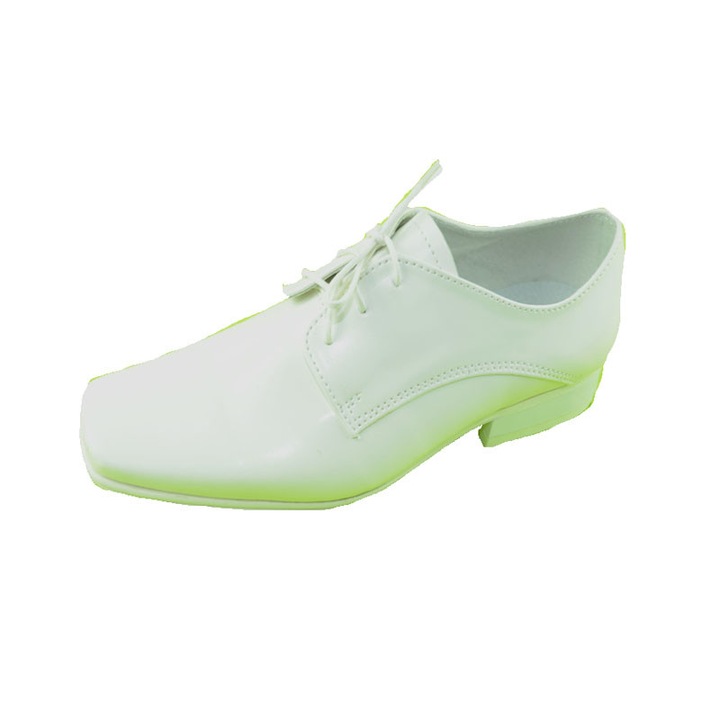 Pantofi eleganti pentru baieti EMEL E 68 N, Alb, 33