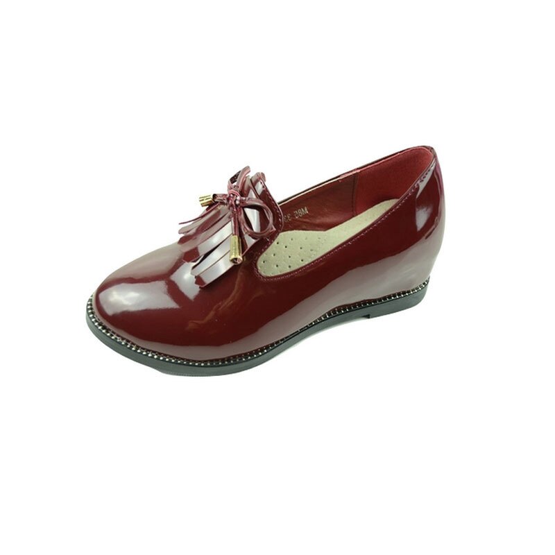 Pantofi eleganti pentru fete MRS, Bordo