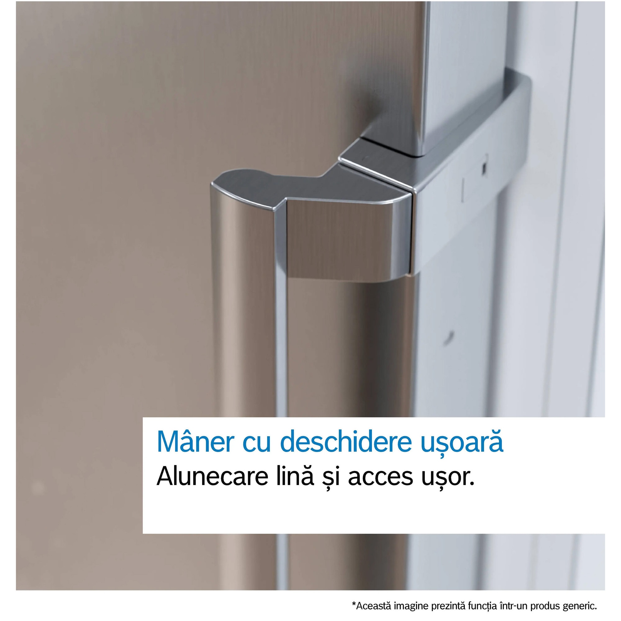 Frigider cu 1 Usa Bosch KSN36AICM Seria 6 No Frost 402L H 186.2CM Clasa C Inox Anti-Amprenta