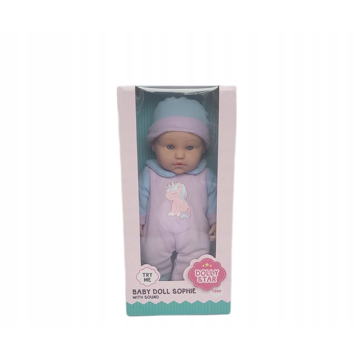 Papusa Interactiva Sophie Dolly Star 40 cm - Sunete si Plans