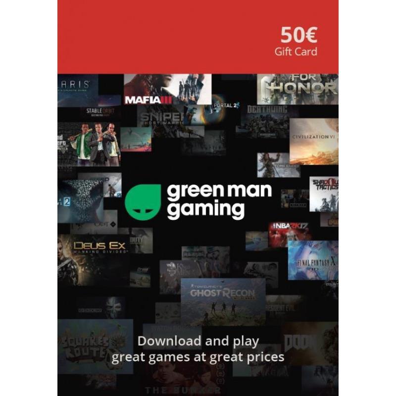 Joc Green Man Gaming Giftcard 50 Euro (Gmg Code)