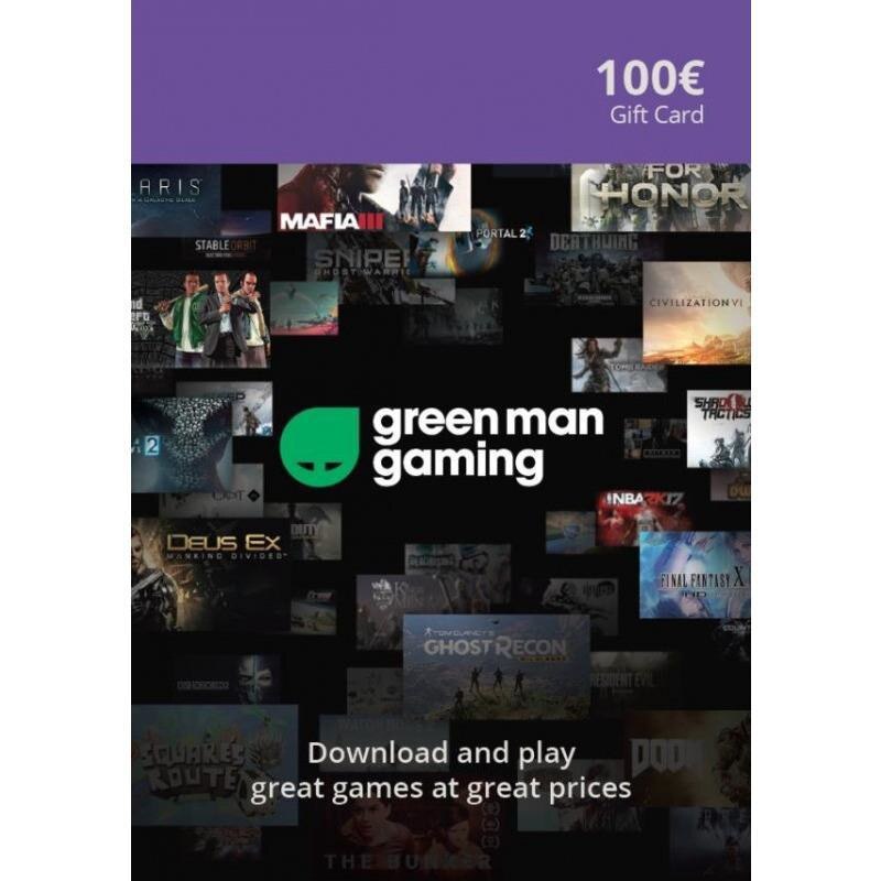 Joc Green Man Gaming Giftcard 100 Euro (Gmg Code)
