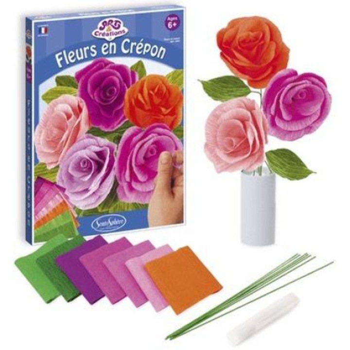 Творчески комплект Sentosphere Crepe Flowers