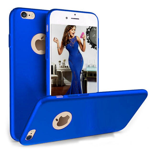 Husa telefon Iphone 6/6S ofera protectie Ultrasubtire - Silk Blue Matte