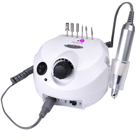 Freza Unghii Electrica Profesionala EN202-White, 30.000 Rpm, Alba