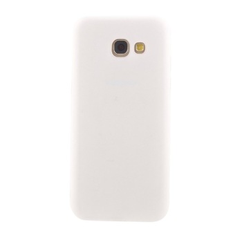 Husa/capac protectie spate din silicon mat pentru Samsung Galaxy A3 2017, carcasa, bumper ultraslim, Alb mat Husa/capac protectie spate din silicon mat pentru Samsung Galaxy A3 2017, carcasa, bumper ultraslim, Alb mat