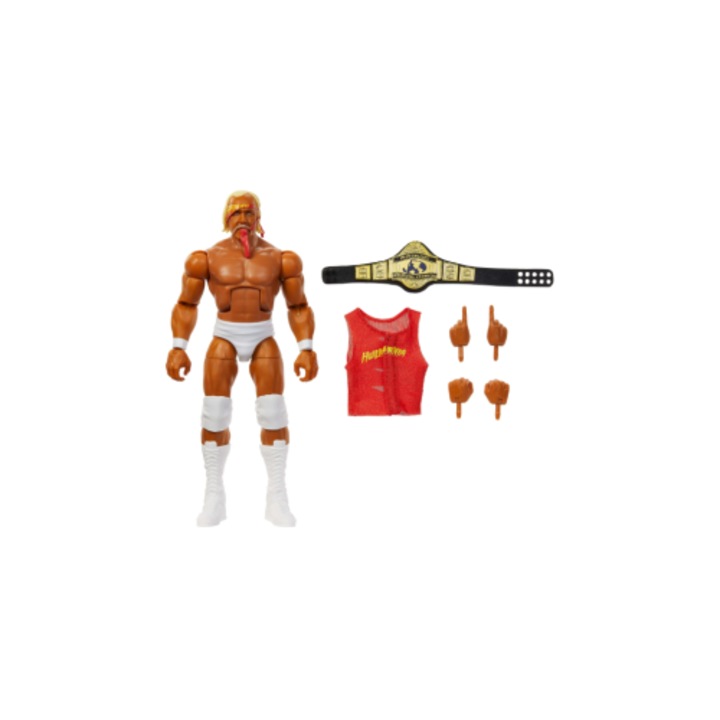 Артикулирана фигурка Hulk Hogan (Biting Headband) WWE Elite Greatest Hits 15 см