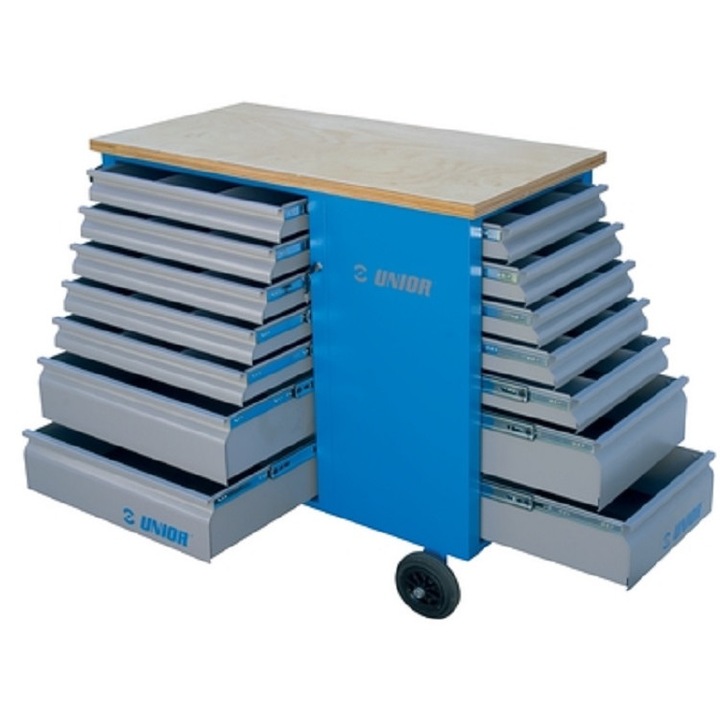 Hercules szerszámkocsi 14 fiókok Unior