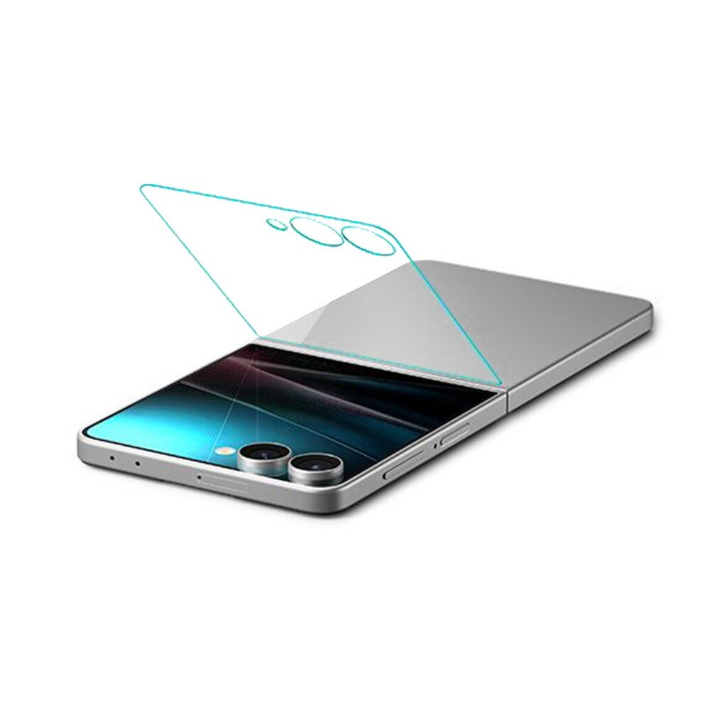Folie Sticla pentru Samsung Galaxy Z Flip 8 Spigen Glas.tR EZ-FIT HD, Kit de instalare usoara si rapida cu dispozitiv de potrivire automata, Protectie Profesionala, Ultra Rezistenta, Transparenta