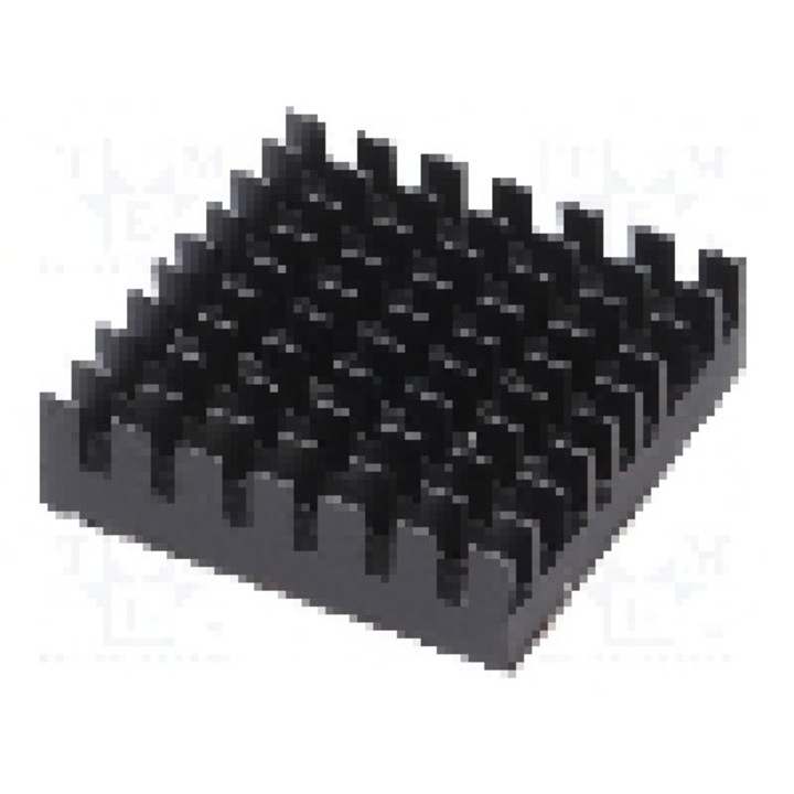 Radiator extrudat, aluminiu, 32.5mm x 32.5mm, negru, Advanced Thermal Solutions - ATS-55325D-C1-R0